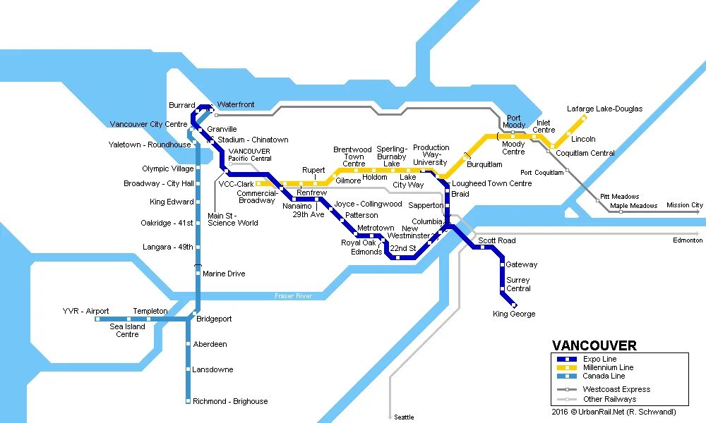 Ванкувер карта города. Метро ванкувера схема. схема метро ванкувер канада. skytrain ванкувер. карта метро города ванкувер.