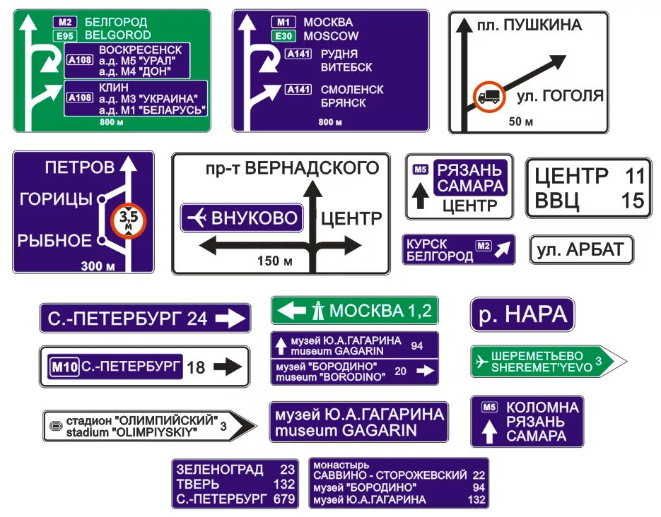 Дорожные знаки санкт петербург. Информационные знаки индивидуального проектирования. Дорожные знаки указатели. Предварительный указатель направлений. Дорожные информационные указатели.