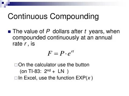 Find continuous