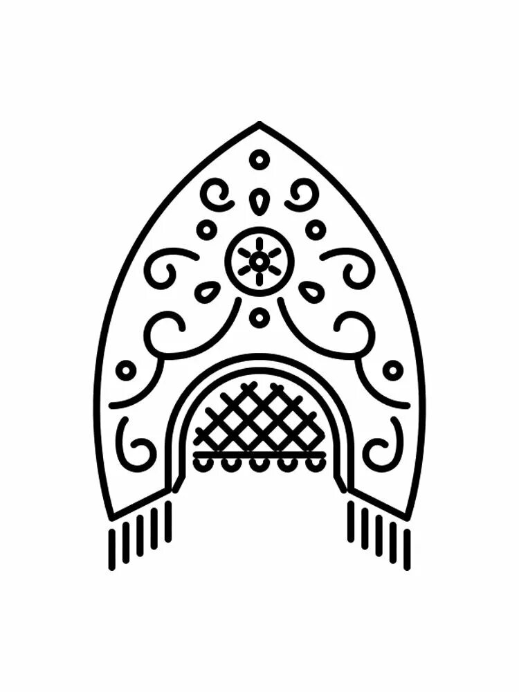 Русский кокошник раскраска. Кокошник орнамент. Кокошник рисунок. Кокошник рисунок. Кокошник раскраска для детей.