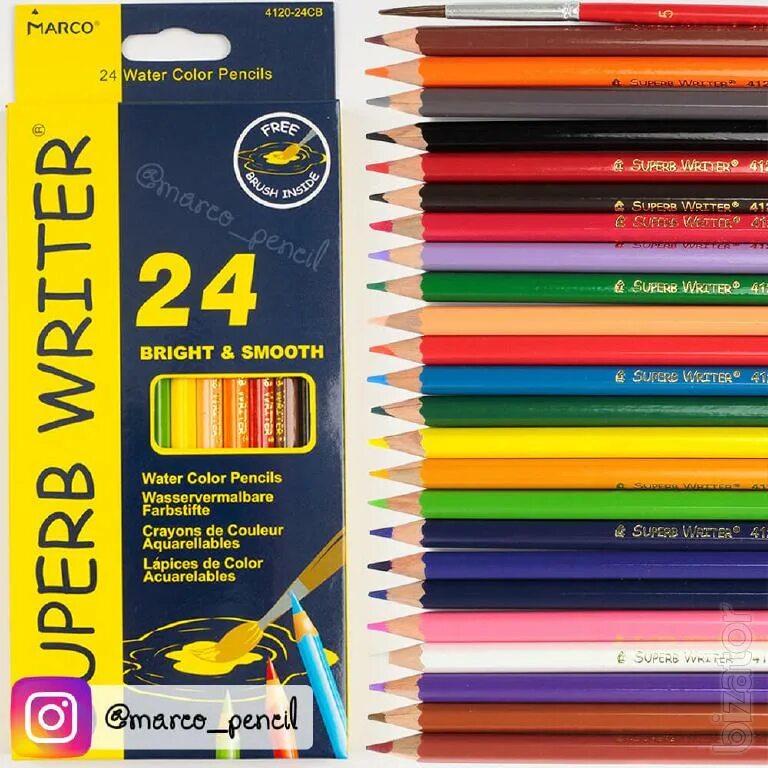 Пишущая рука. Карандаши цветные superb writer. Write 24. Карандаши marco water color 24 шт цвета. Карандаши марко superb writer 42 цвета.