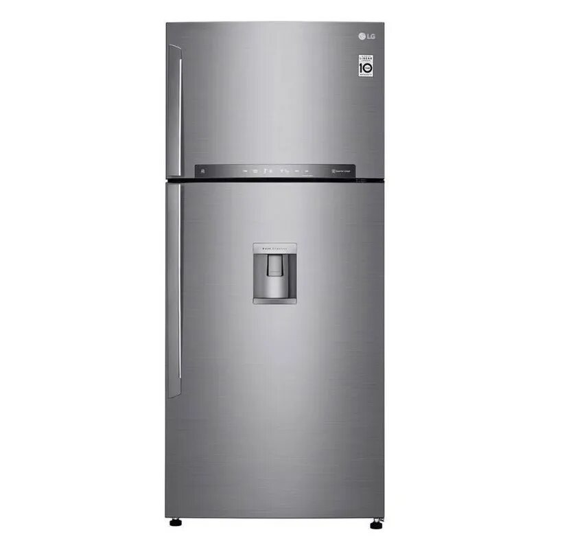 Холодильник с морозильником lg