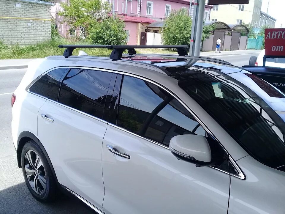 Киа Соренто Прайм багажник. Багажник на крышу Kia Sorento Prime. Kia Sorento Prime 2019 багажник. Багажник на крышу Киа Соренто Прайм 2019.