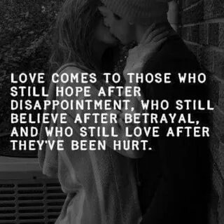You believe in love after love