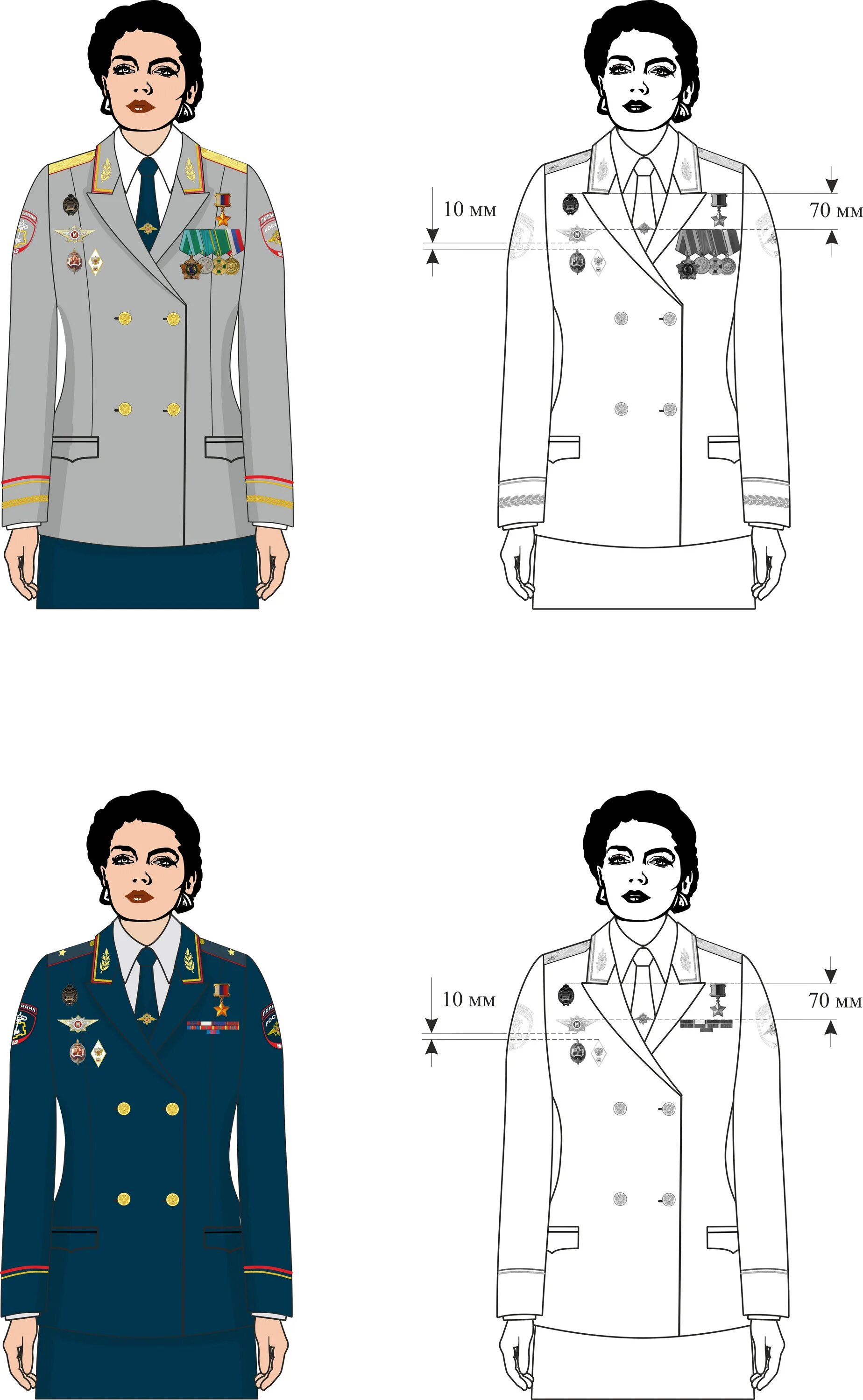 Форма фсин расположение знаков китель женский. Значки на китель мвд расположение. Размещение знаков на кителе мвд. Расположение медалей на кителе фсин. Значки на китель мвд расположение.