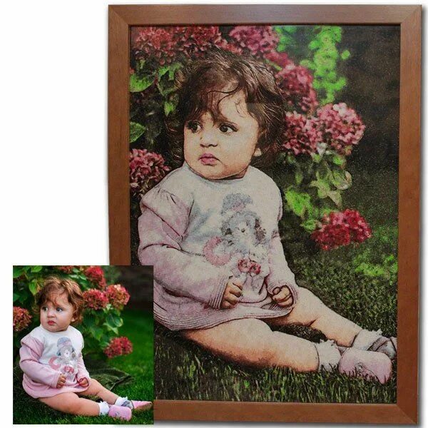 carolin lady cross stitch kit make handmade, crochet, craft Cross stitch embroid