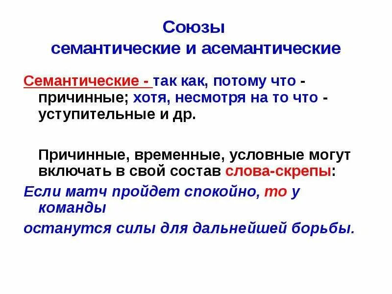 приемы узнавания союзных слов - Русский язык без проблем