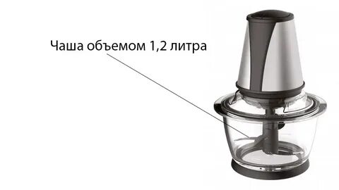 Измельчитель стеклянная чаша