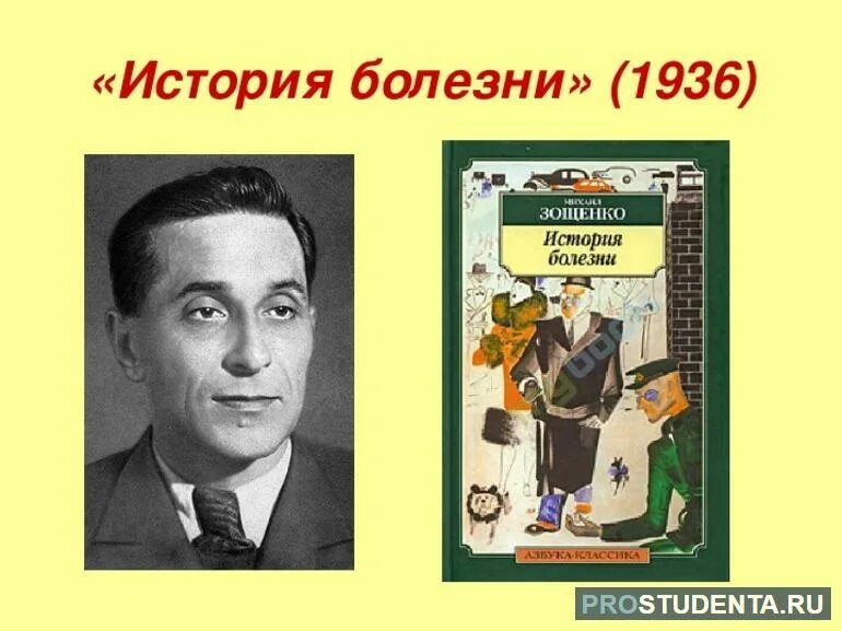 Зощенко. История болезни Зощенко.