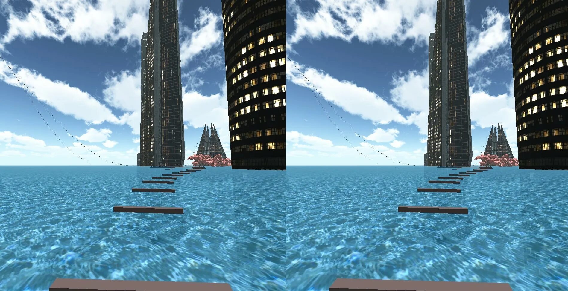 Oceancity игра. Оушен Сити достопримечательности. VR океан. Android игра Ocean City.