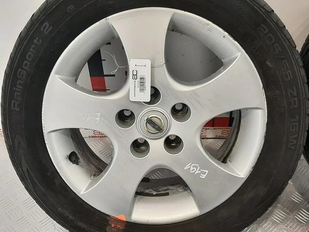 Продам диски r16 оригинал Nissan Primera p12 - Nissan Primera (P12), 2 л, 2003 г
