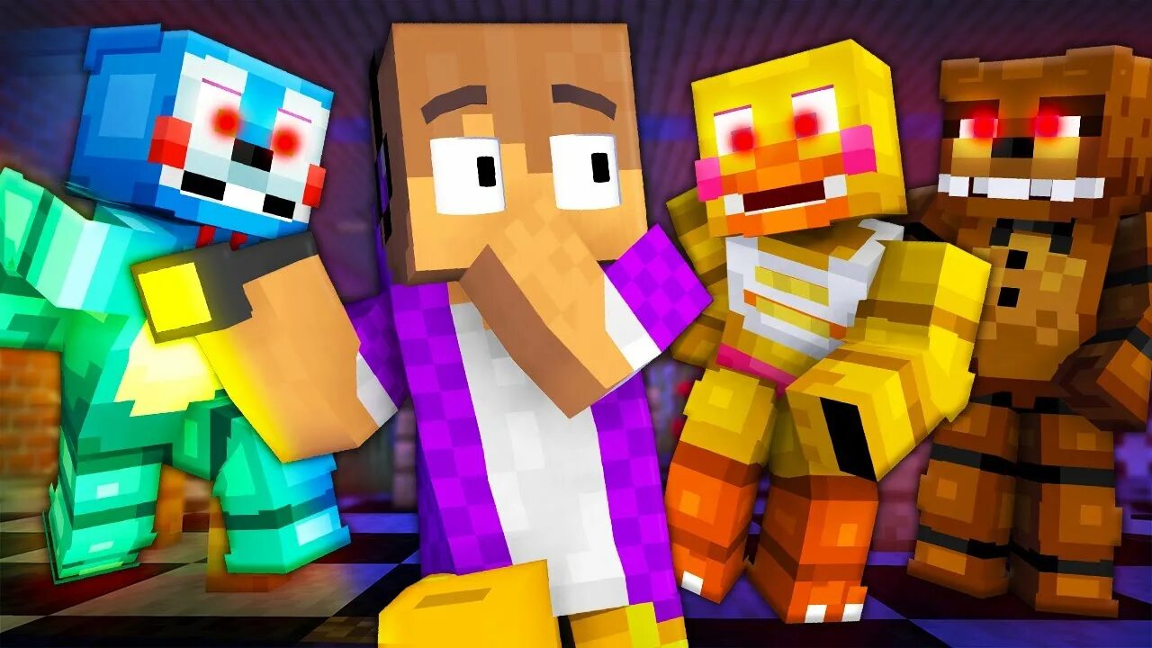 Лиля и крейг фнаф. Фнаф руин аниматроники. Свин крафт аниматроник. Аниматроники фнаф майнкрафт. Майнкрафт аниматроник видео.