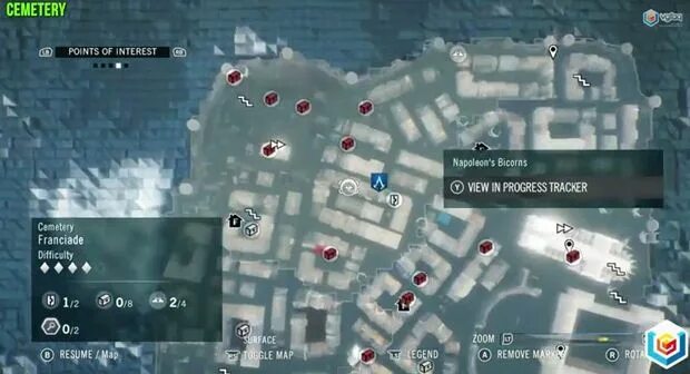 Assassin&#039;s creed unity расследования. Двууголки наполеона в кладбище ассасин крид юнити. карта версаля в assassins creed unity. assassin&#039;s creed unity павшие короли карта. assassins creed unity падшие короли на карте.
