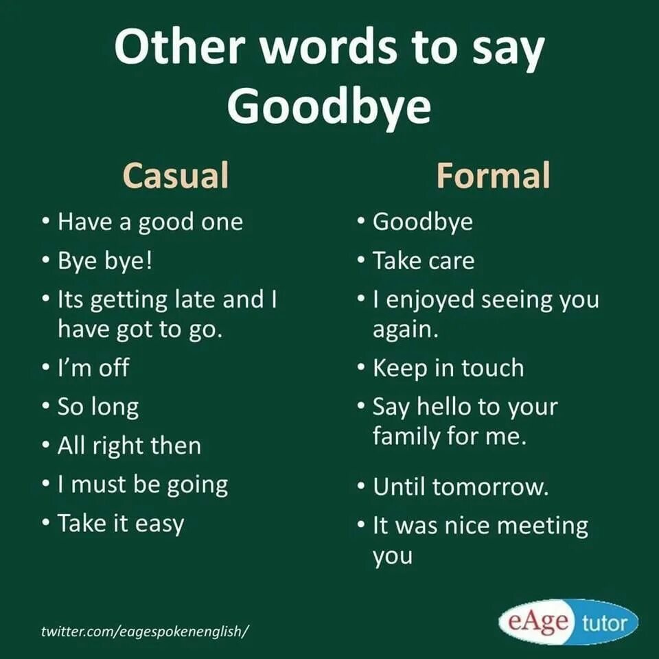 Ways to say Goodbye in English. Formal informal английский. Ways to say hello and Goodbye. Phrases to say Goodbye. Hello is others