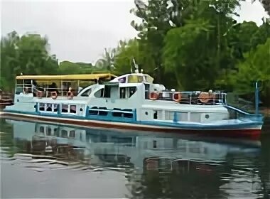 Теплоход длиной 300