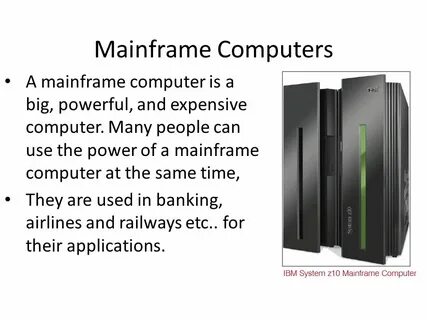 Computers are used to