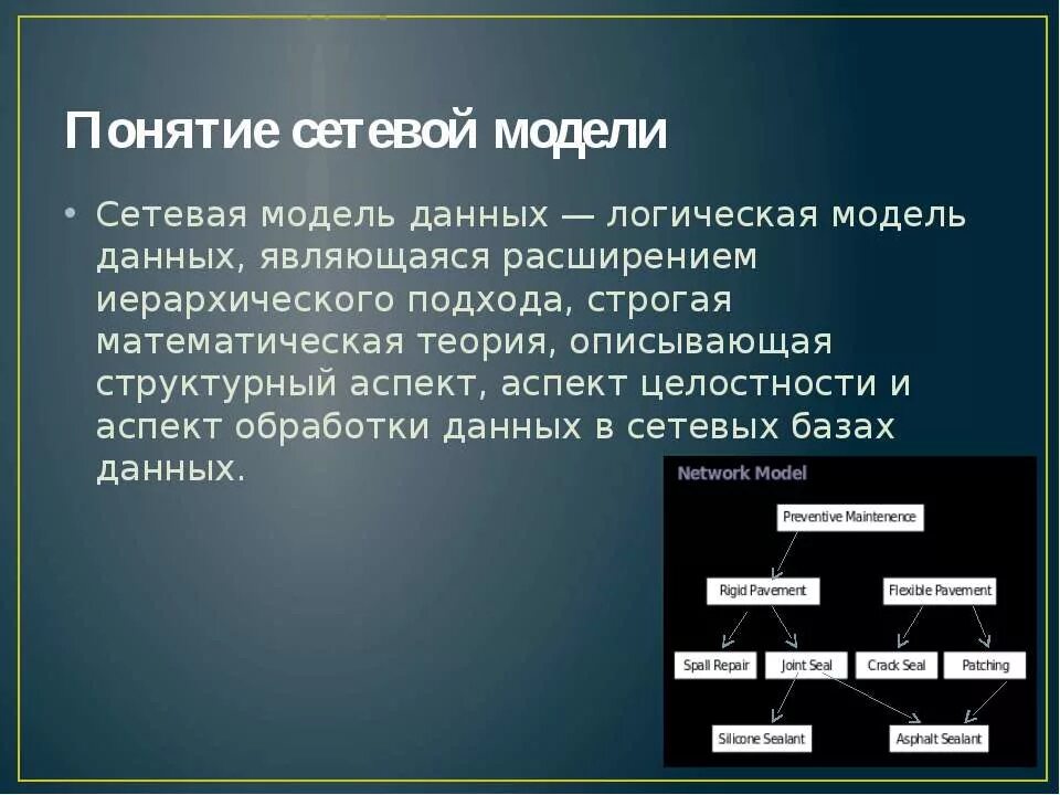 Использование сетевых моделей. Сетевая модель данных. Понятие модели данных. Понятие сетевой модели. Сетевая модель базы данных.