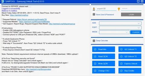 Note 11 unlock tool