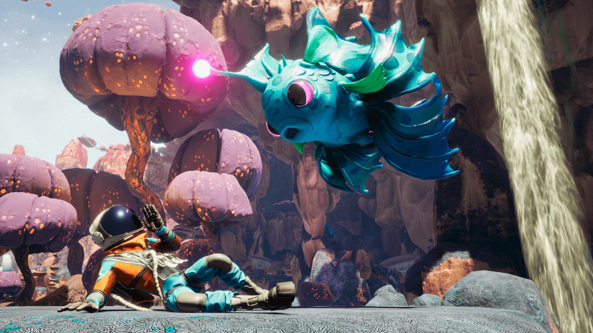 Journey to the savage planet игра. Savage planet игра. игра journey to the savage. journey to the savage planet. пухлоптица journey to the savage planet.