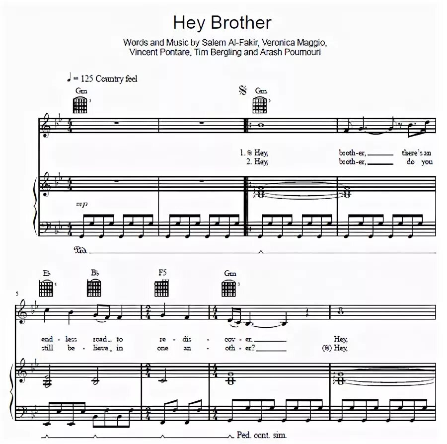 Avicii brother перевод. Hey brother ноты. ноты авичи. avicii levels ноты. ноты для гитары hey brother.