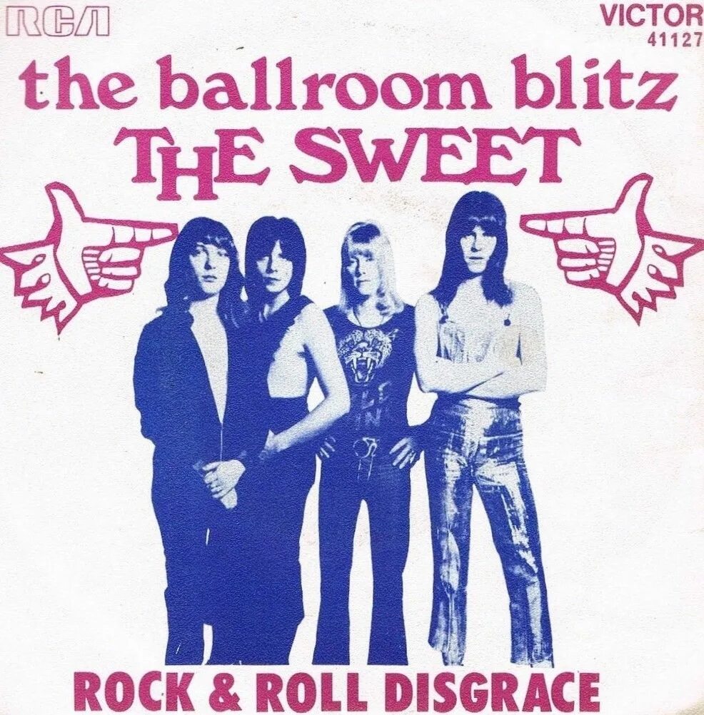 Sweet ballroom blitz. The Sweet - the Ballroom Blitz (1974). The Ballroom Blitz Sweet. Группа Sweet. Группа Sweet обложки.