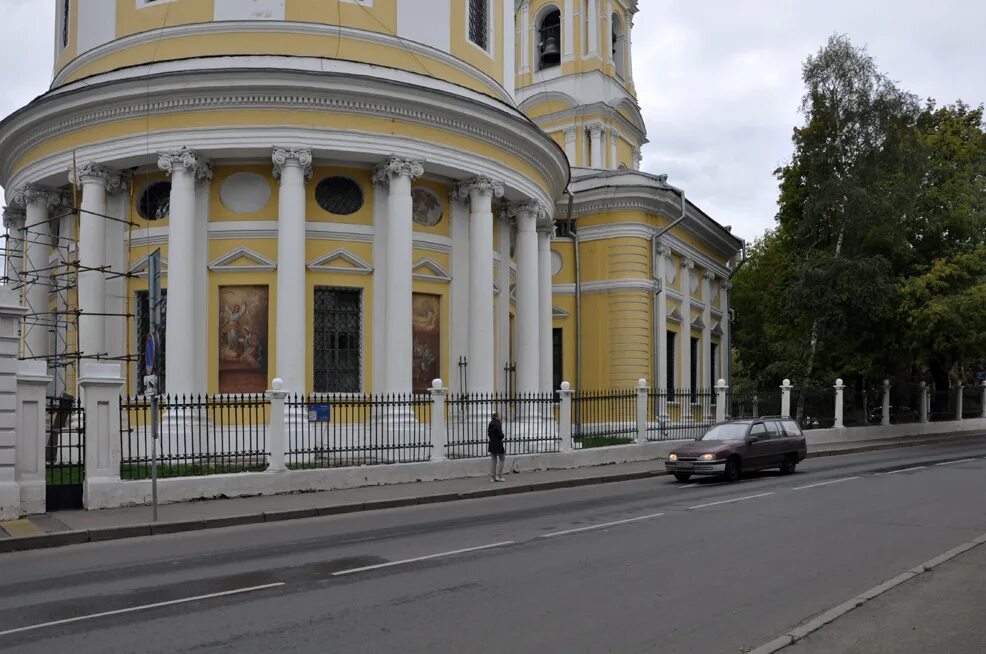 Ул радио 23/9 стр 2. 10а. Улица радио. Николоямская 54. Храм вознесения на гороховом поле (1790–1793).