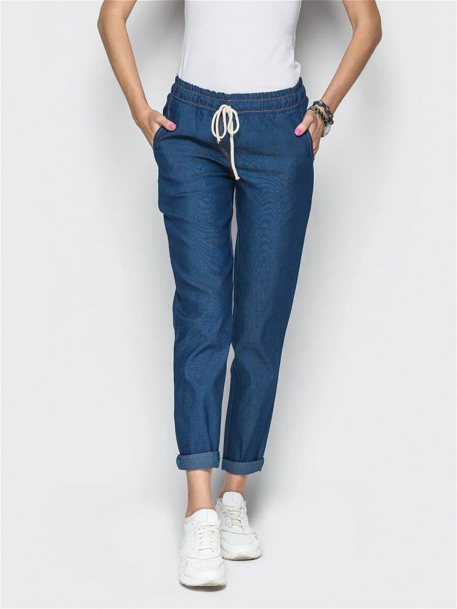 Облегченный джинсы. Джинсовые штаны женские. Брюки на резинке женские. Летние брюки женские. Летние брюки женские на резинке.