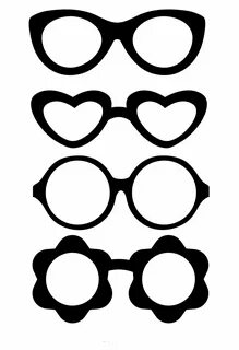 Трафарет очков