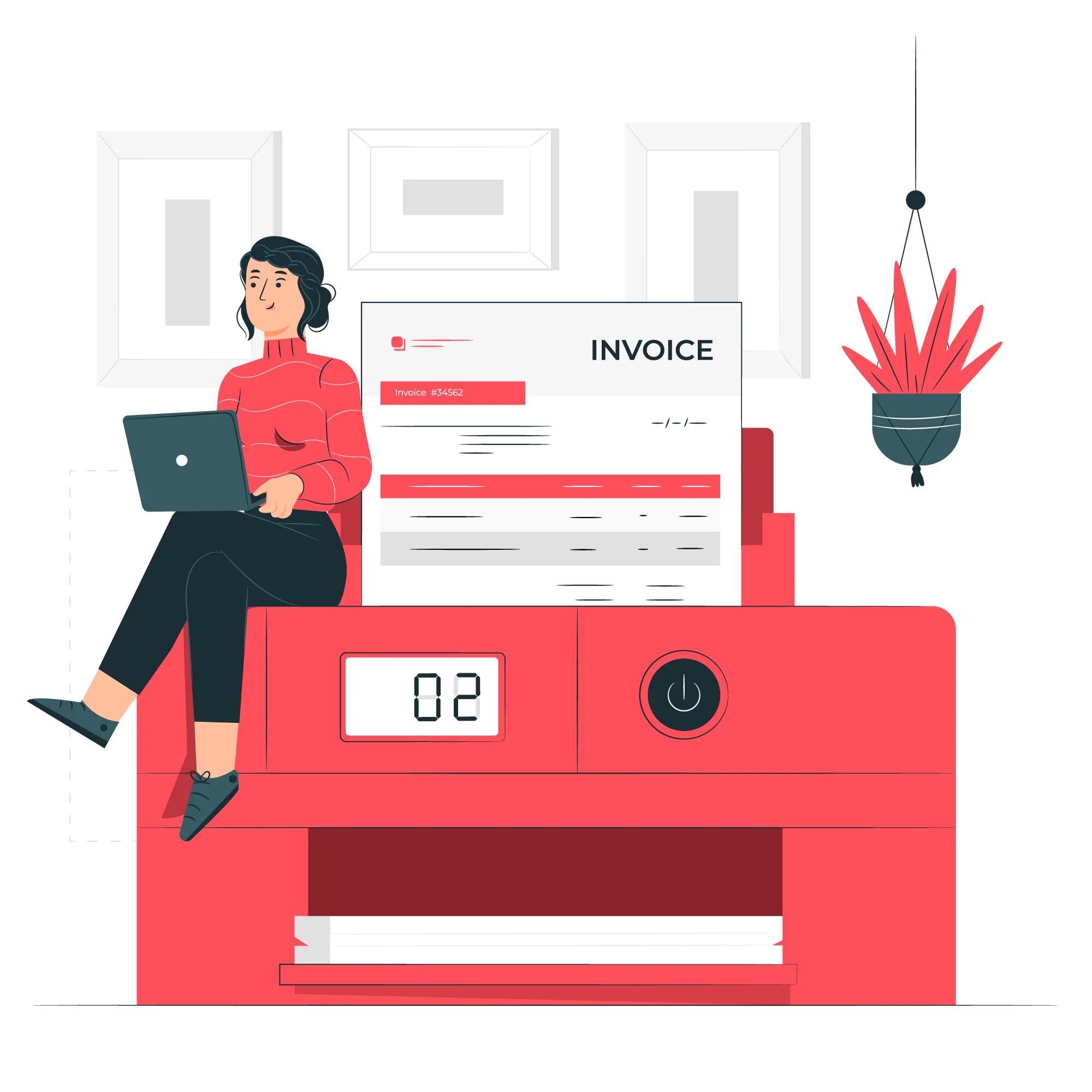 Print accounting