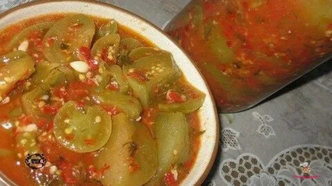 Аджика из зеленых помидор на зиму
