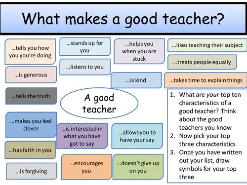 We a good teacher. What makes a good teacher. Qualities of a good teacher. A good teacher is. What constitutes a good teacher.