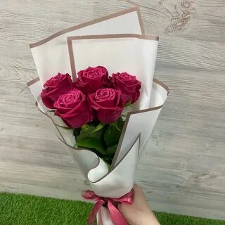 Цветы 5 роз