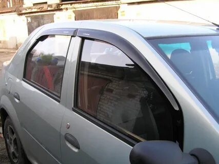 Как правильно приклеить ветровики на автомобиль