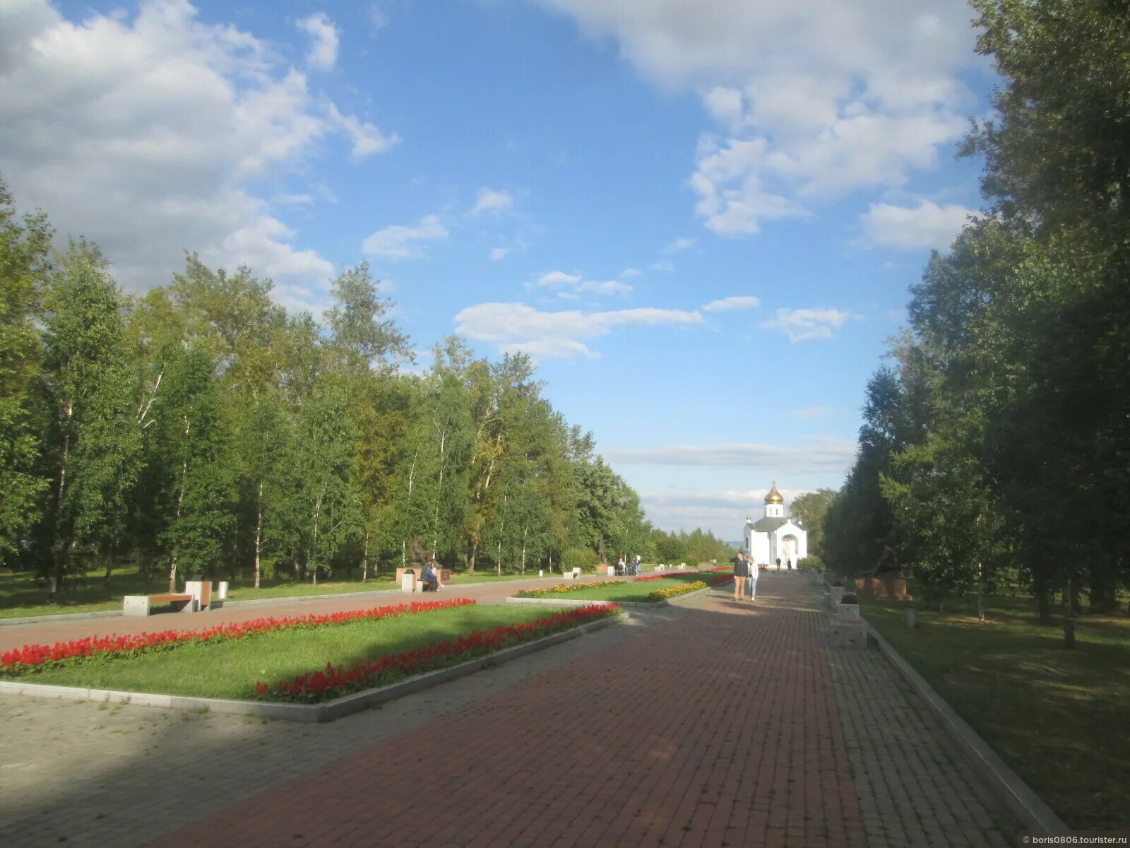 Отзыв о Парк "Гвардейский" (Россия, Красноярск) Интересное и спокойное место в с