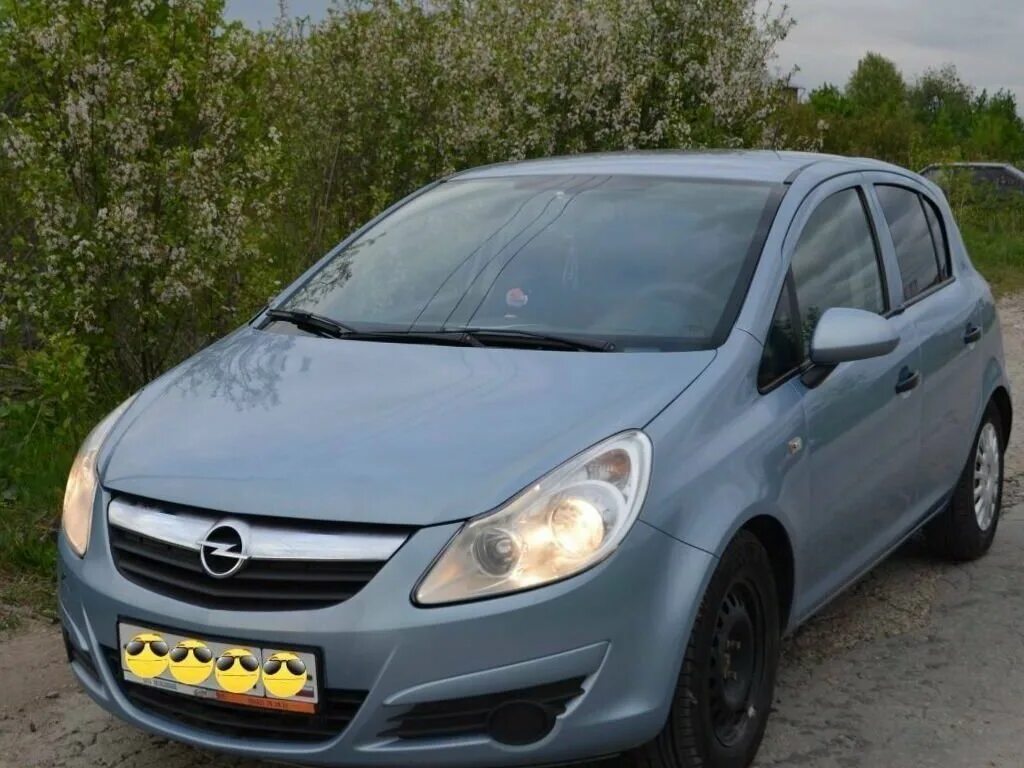 Opel corsa 2008 год