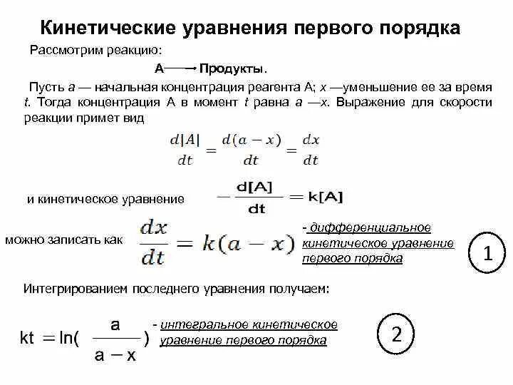 Кинетическое уравнение химической реакции нулевого порядка. Кинетическое уравнение сложной реакции. Кинетическое уравнение реакции 3 порядка. Определите вид кинетического уравнения. Определите вид кинетического уравнения.