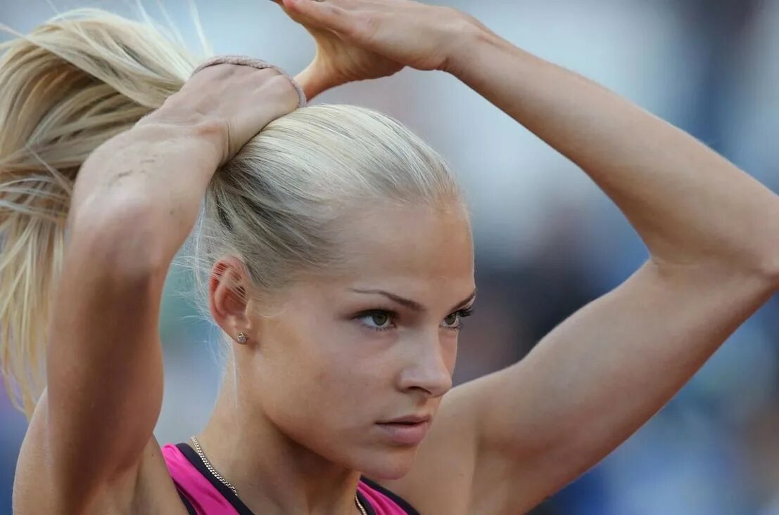 Чемпионка по прыжкам в длину