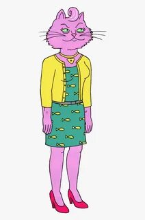 Princess Caroline Bojack Costume, HD Png Download - kindpng