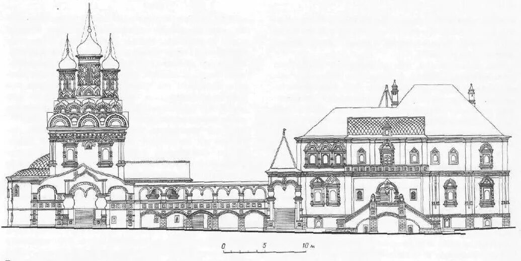 стиль русской архитектуры 17 века