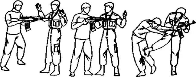 Обезоруживание противника при угрозе пистолетом в упор спереди. Защита при угрозе пистолетом спереди в упор. Защита от оружия и обезоруживание.