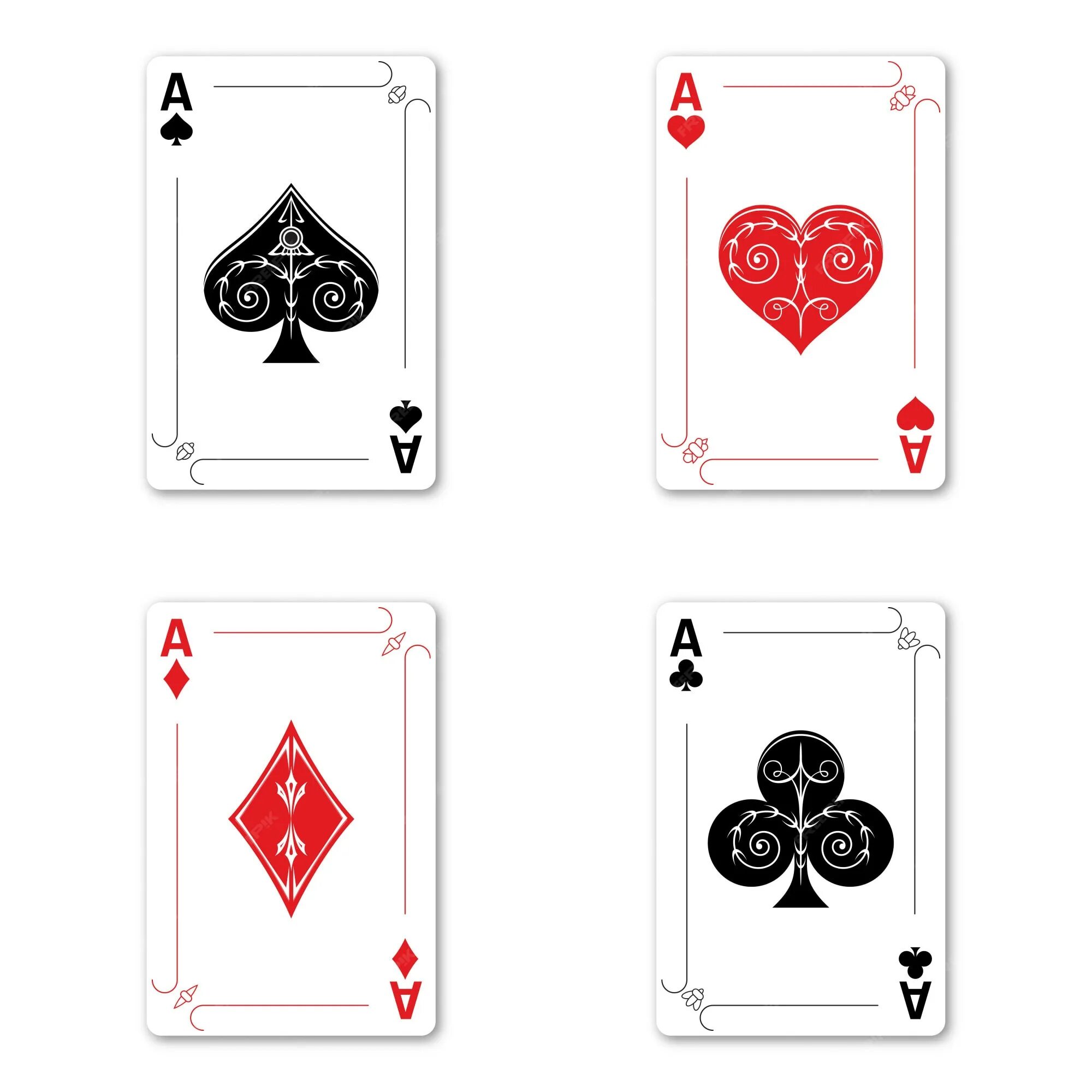 Выберите пару игральных. Игральные карты туз. Колода карт тузы. Тузы для печати. Карточный туз красивый.