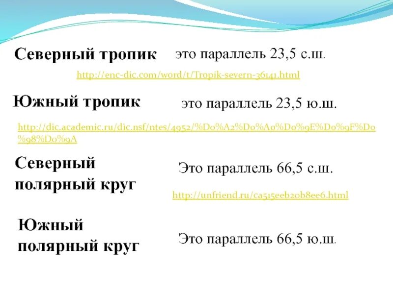 Тропики это география 5 класс. Северный Тропик это параллель. Северный Тропик это параллель 23.5 с.ш. Северный Тропик параллель 23.5. Южный Тропик.