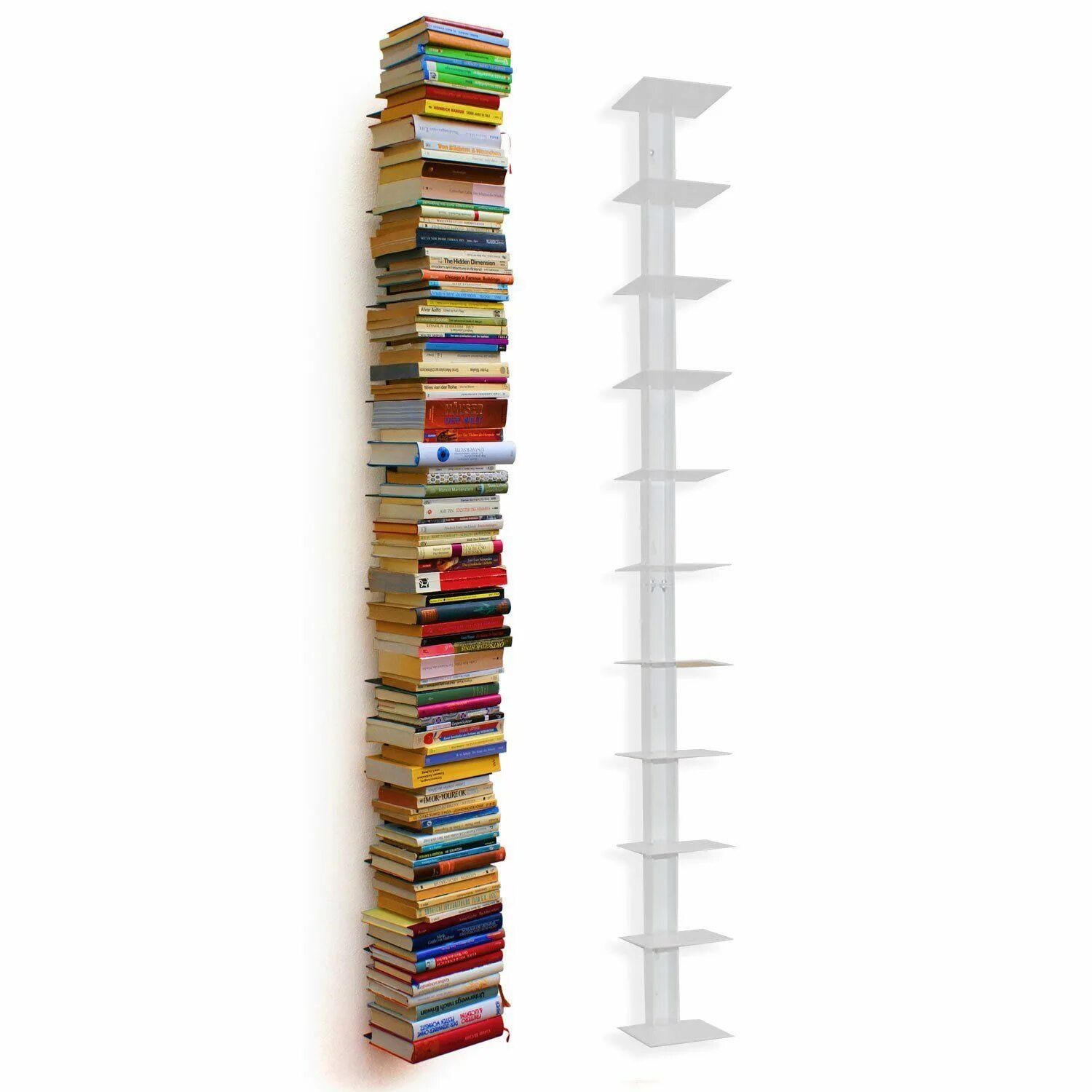 Вертикальная полочка. Книжный стеллаж узкий. Вертикальный книжный стеллаж. Полки для книг. Вертикальные полки для книг.