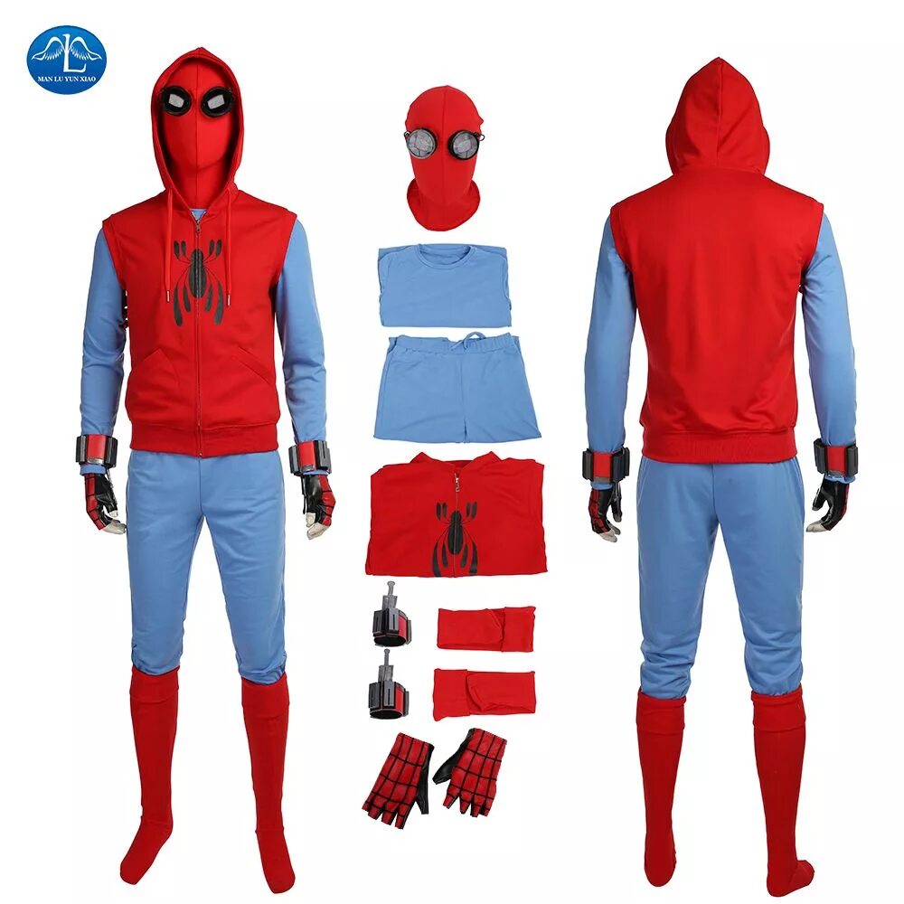 Костюм Spider man Homecoming Peter. Косплей человека паука мужской. Spider man Homecoming Costume. Spider man outfit.