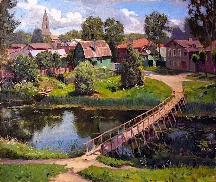 Из города в деревню милюковы