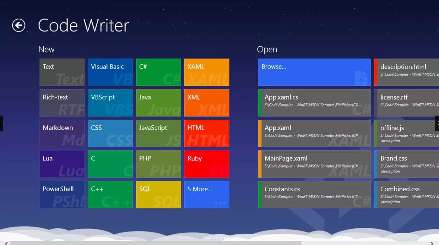 Windows html. Программирование xaml. css код. xaml код. html css windows.