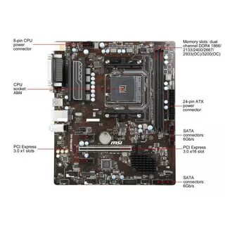 Характеристики плат msi