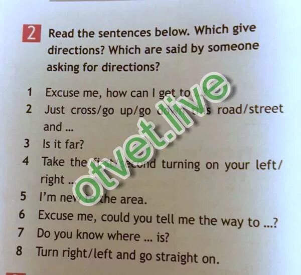 Excuse me how can i get to. Контрольная работа asking for directions. take the second turning on your right. take the first turning on your left. 31 i can ask for and give directions гдз.