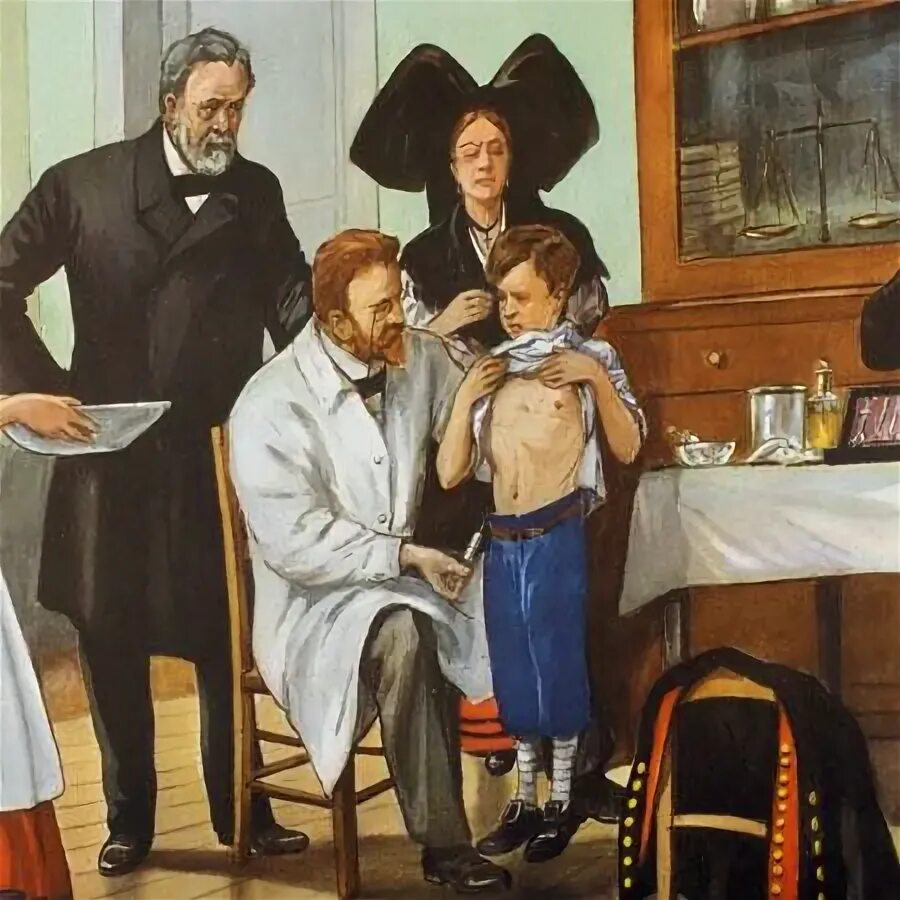Луи пастер вакцина. Луи Пастер первая вакцинация. Луи Пастер прививки. Гравюра Луи Пастер вакцинация.
