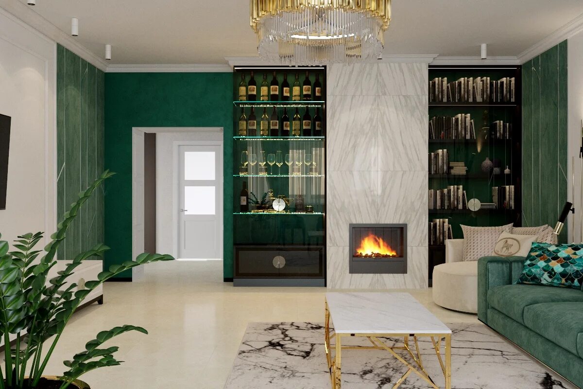 Green Rooms, Luxury Decor Green living room decor, Living room green, Green room